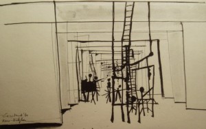 Interior de New Babylon, 1960
