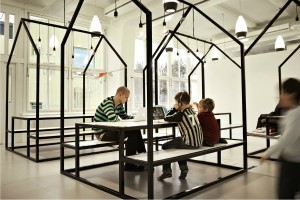 In-The-Village-the-small-houses-create-room-for-working-in-smaller-groups_Design-RosanBosch_Photo-Kim-Wendt- In-The-Village-the-small-houses-create-room-for-working-in-smaller-groups_Design-RosanBosch_Photo-Kim-Wendt-